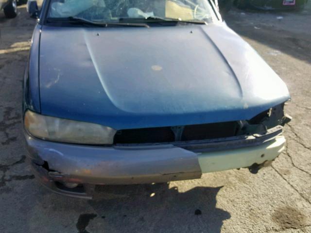 4S3BK6357S7326451 - 1995 SUBARU LEGACY L/O GREEN photo 7