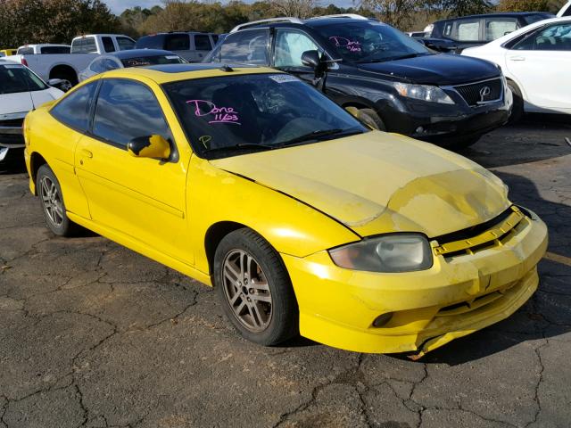 1G1JH12F247197313 - 2004 CHEVROLET CAVALIER L YELLOW photo 1