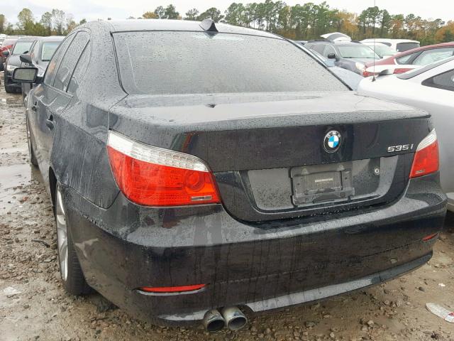 WBANW13598CZ78313 - 2008 BMW 535 I BLACK photo 3