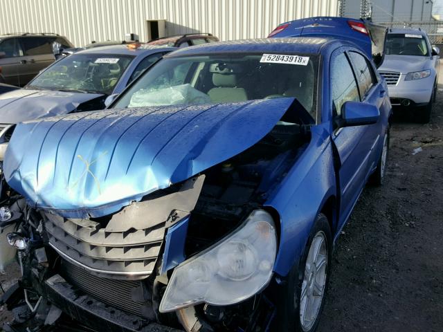 1C3LC56R17N506526 - 2007 CHRYSLER SEBRING TO BLUE photo 2