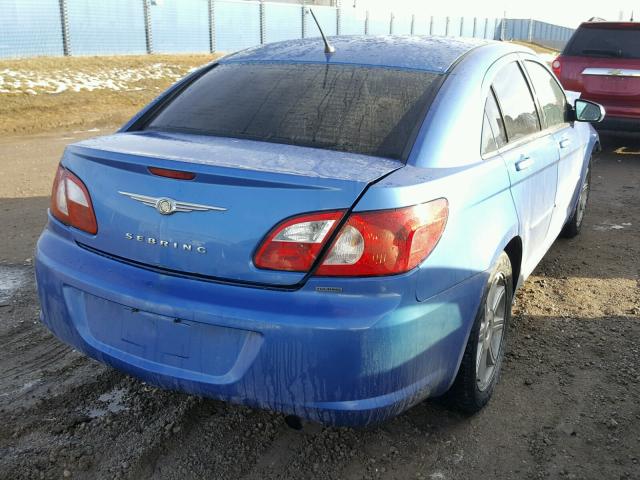 1C3LC56R17N506526 - 2007 CHRYSLER SEBRING TO BLUE photo 4