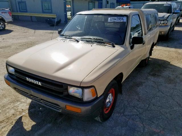 JT4RN81R5L0038820 - 1990 TOYOTA PICKUP 1/2 TAN photo 2