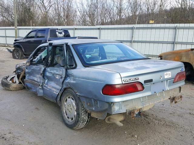 1FACP5242NA251096 - 1992 FORD TAURUS GL BLUE photo 3