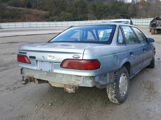 1FACP5242NA251096 - 1992 FORD TAURUS GL BLUE photo 4