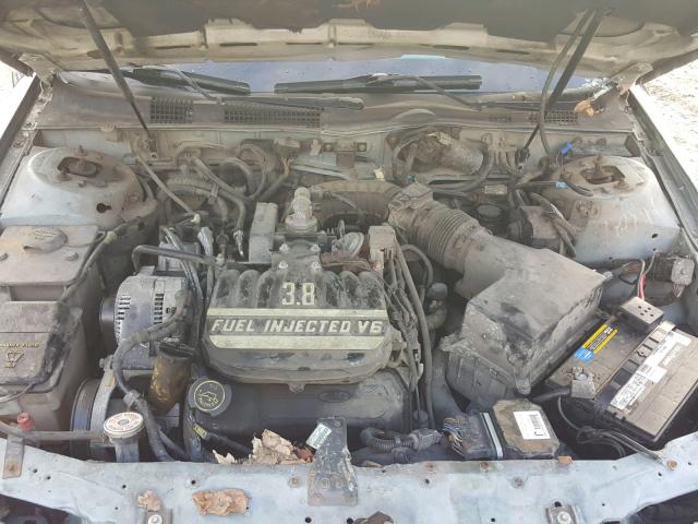 1FACP5242NA251096 - 1992 FORD TAURUS GL BLUE photo 7