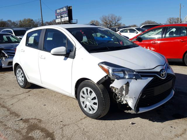 VNKKTUD30HA081669 - 2017 TOYOTA YARIS L WHITE photo 1