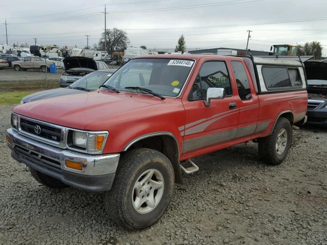 JT4VN13G7R5139404 - 1994 TOYOTA PICKUP 1/2 RED photo 2