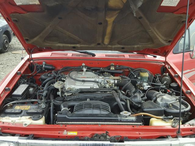 JT4VN13G7R5139404 - 1994 TOYOTA PICKUP 1/2 RED photo 7