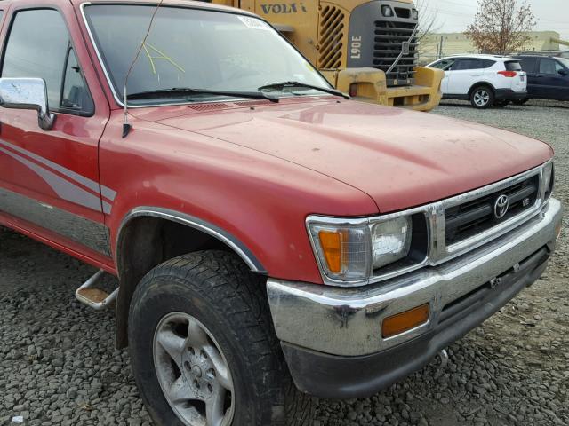 JT4VN13G7R5139404 - 1994 TOYOTA PICKUP 1/2 RED photo 9