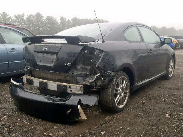 JTKDE177050031955 - 2005 TOYOTA SCION TC შავი ფოტო 4
