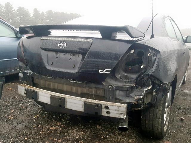 JTKDE177050031955 - 2005 TOYOTA SCION TC შავი ფოტო 9