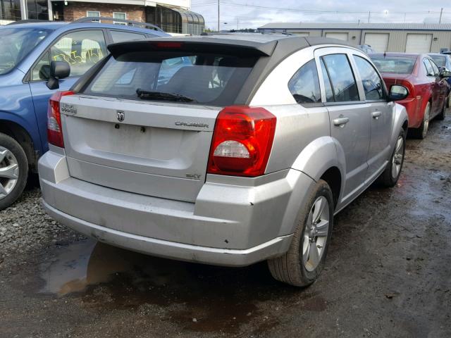 1B3CB4HA8AD606833 - 2010 DODGE CALIBER SX SILVER photo 4