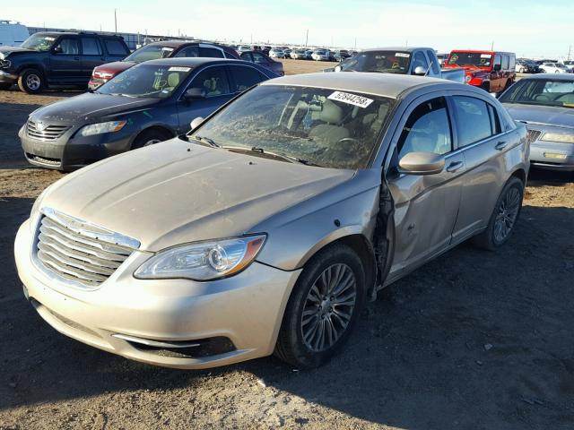 1C3CCBBB6DN694169 - 2013 CHRYSLER 200 TOURIN BEIGE photo 2