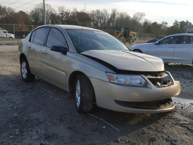 1G8AJ58F57Z177456 - 2007 SATURN ION LEVEL TAN photo 1