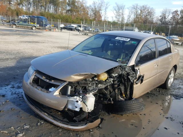 1G8AJ58F57Z177456 - 2007 SATURN ION LEVEL TAN photo 2