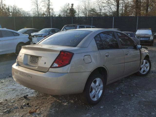 1G8AJ58F57Z177456 - 2007 SATURN ION LEVEL TAN photo 4