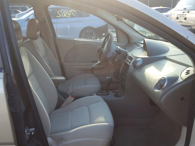 1G8AJ58F57Z177456 - 2007 SATURN ION LEVEL TAN photo 5
