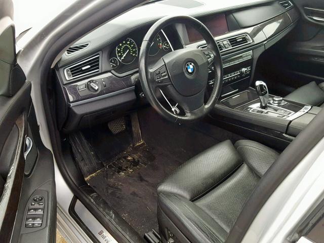 WBAKB4C57BC574630 - 2011 BMW 740 LI SILVER photo 9