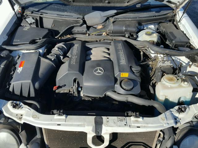 WDBJF65J7YB084887 - 2000 MERCEDES-BENZ E 320 WHITE photo 7