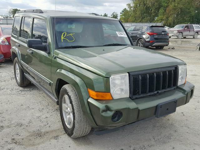 1J8HH48K26C297846 - 2006 JEEP COMMANDER 绿色 照片 1