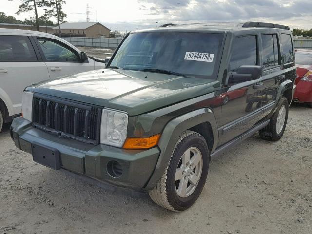 1J8HH48K26C297846 - 2006 JEEP COMMANDER 绿色 照片 2
