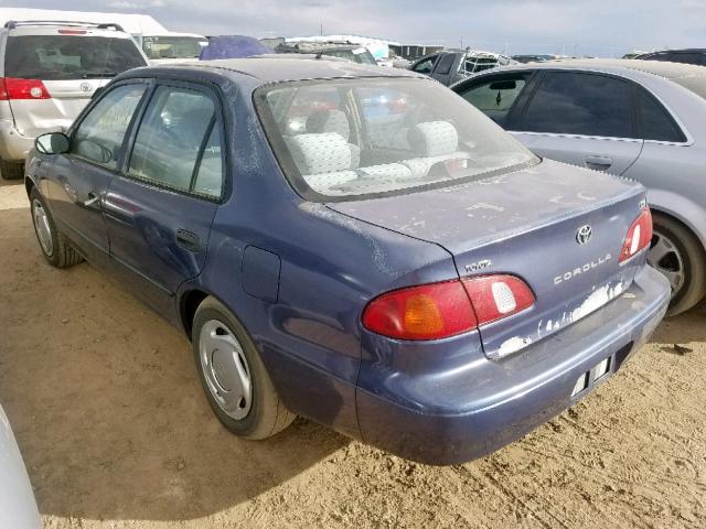 1NXBR12E1XZ185820 - 1999 TOYOTA COROLLA VE BLUE photo 3