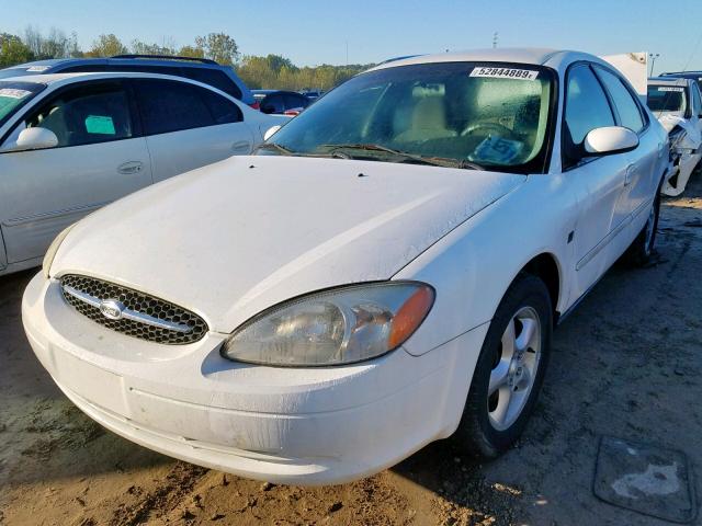 1FAFP55S81A151070 - 2001 FORD TAURUS SES WHITE photo 2