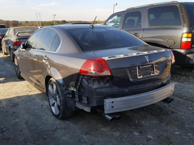 6G2ER57719L236560 - 2009 PONTIAC G8 GRAY photo 3