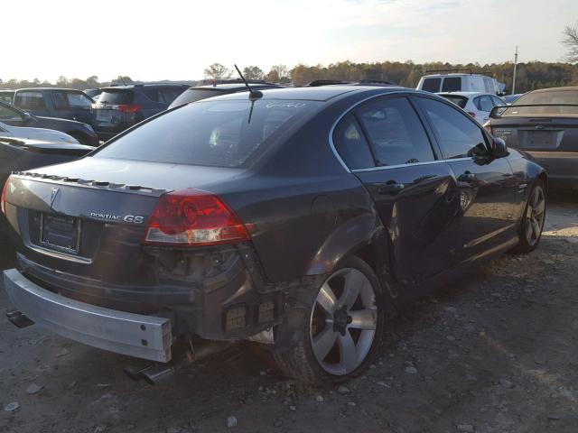 6G2ER57719L236560 - 2009 PONTIAC G8 GRAY photo 4