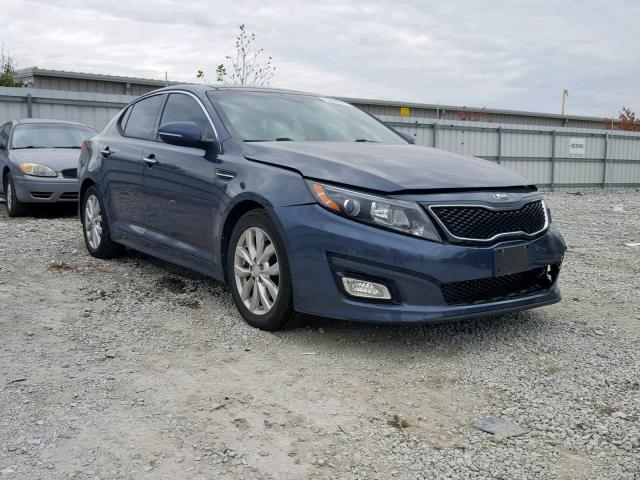 5XXGN4A74FG437641 - 2015 KIA OPTIMA EX GRAY photo 1