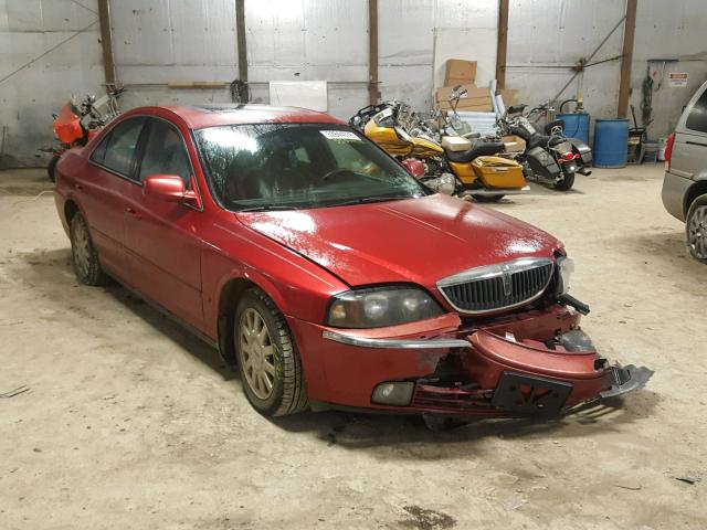 1LNHM86S63Y699411 - 2003 LINCOLN LS RED photo 1