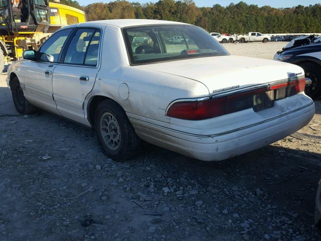 2MELM75W9VX685615 - 1997 MERCURY GRAND MARQ WHITE photo 3