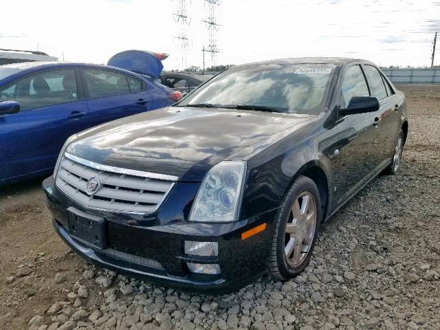 1G6DW677870139988 - 2007 CADILLAC STS BLACK photo 2