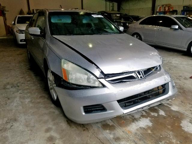 3HGCM564X6G704575 - 2006 HONDA ACCORD LX SILVER photo 1