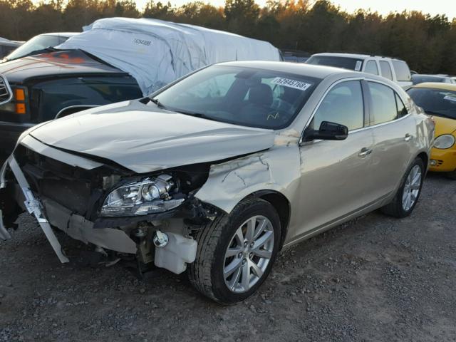 1G11H5SA3DF286387 - 2013 CHEVROLET MALIBU LTZ TAN photo 2