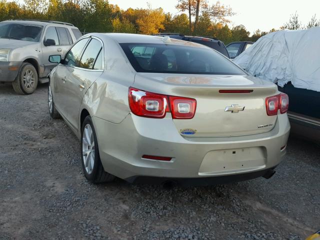 1G11H5SA3DF286387 - 2013 CHEVROLET MALIBU LTZ TAN photo 3