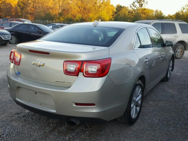 1G11H5SA3DF286387 - 2013 CHEVROLET MALIBU LTZ TAN photo 4