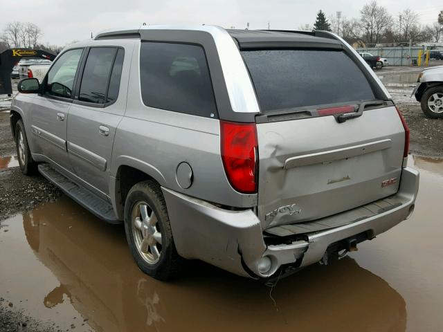 1GKET12SX46196781 - 2004 GMC ENVOY XUV SILVER photo 3