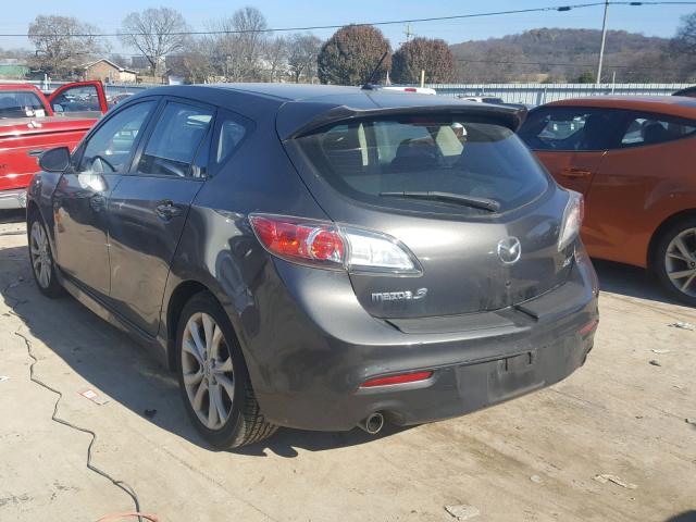 JM1BL1H51A1183376 - 2010 MAZDA 3 S CHARCOAL photo 3