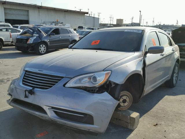 1C3CCBAB5EN212066 - 2014 CHRYSLER 200 LX SILVER photo 2