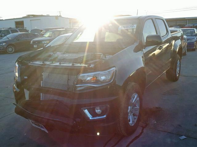1GCGSCEN6J1160040 - 2018 CHEVROLET COLORADO L BLACK photo 2