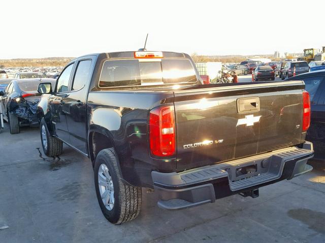 1GCGSCEN6J1160040 - 2018 CHEVROLET COLORADO L BLACK photo 3