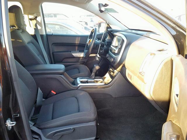 1GCGSCEN6J1160040 - 2018 CHEVROLET COLORADO L BLACK photo 5