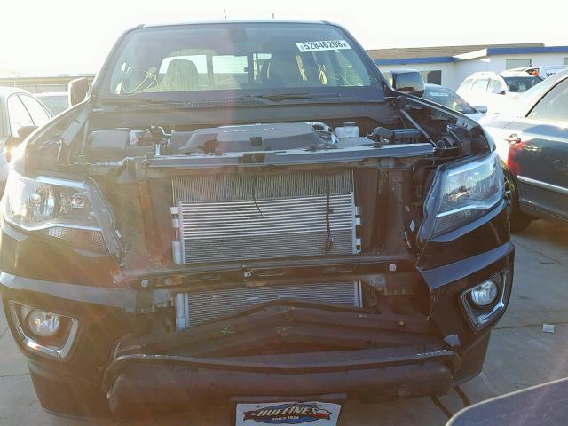 1GCGSCEN6J1160040 - 2018 CHEVROLET COLORADO L BLACK photo 9