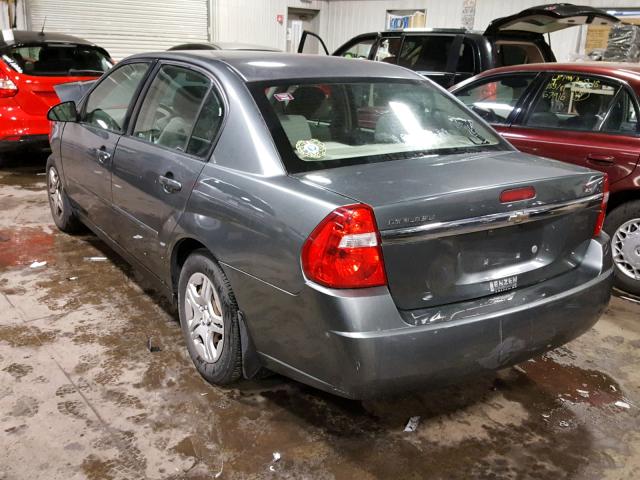 1G1ZS51F86F202360 - 2006 CHEVROLET MALIBU LS 灰色 照片 3