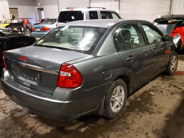 1G1ZS51F86F202360 - 2006 CHEVROLET MALIBU LS 灰色 照片 4