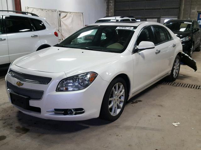 1G1ZE5E77BF117563 - 2011 CHEVROLET MALIBU LTZ 白色 照片 2