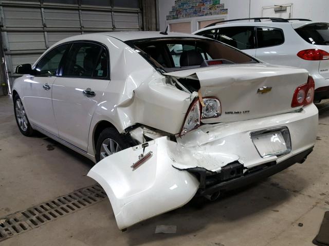 1G1ZE5E77BF117563 - 2011 CHEVROLET MALIBU LTZ 白色 照片 3