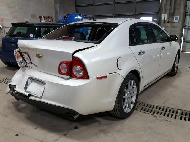 1G1ZE5E77BF117563 - 2011 CHEVROLET MALIBU LTZ 白色 照片 4