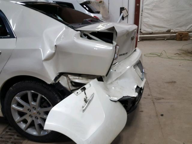 1G1ZE5E77BF117563 - 2011 CHEVROLET MALIBU LTZ 白色 照片 9